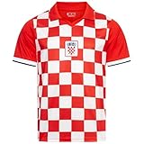 JELEX Retro History Herren Trikot | mit eingesticktem Logo & Kurzarm | Nostalgie-Design für Fußballfans | ideal für Sammler (DE/NL/SE/PL, Alphanumerisch, L, Regular, Regular, Kroatien)