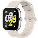 Vancle Armband für Xiaomi Redmi Watch 4 / Xiaomi Mi Band 8 Pro/Xiaomi Smart Band 9 Pro, Silikonarmband, klassische Schnalle, wasserdichte Sport-Ersatzarmbänder für Redmi Watch 4