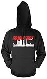 Frankfurt Skyline Kapuzenpullover | Hessen | Fussball | Männer | Herrn | am Main | Hemd | Ultras | Fanshirt | Trikot (L)