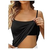 Eng Anliegende Oberteile Damen Für Tanktops Spitzentops Neon Zum Kaufen Pinkes Lederimitat Baumwolltops Einsatz Pink Breite Unterziehshirt Karo Bund Brüste Dreiviertel Anliegende L