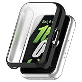Weiche Displayschutzfolien für Samsung Fit 3 Watch, schlank, vollständige Abdeckung, TPU-Stoßdämpfer, Schutzhülle, kompatibel mit Galaxy Fit 3, kratzfest, stoßfest, Ersatzabdeckung für SM-R390,