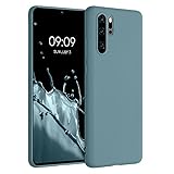 kwmobile Hülle kompatibel mit Huawei P30 Pro Hülle - weiches TPU Silikon Case - Cover geeignet für kabelloses Laden - Arctic Nig