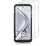 Xunzii Schutzfolie für Doogee V40/Doogee V40 Pro für Panzerglas, 9H Härte Displayschutzfolie [2 Stück], 0.33mm Ultra-Klar Folie, Anti-Kratzen Schutzglas, Anti-Bläschen F
