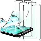 [HelloCase] 3er Pack Schutz Folie für Samsung Galaxy A42 / A42 5G Ganzbildschirm, Voll, Hybridglas, Flexibel, 5D Displayschutzfolie, Schutzglas, Hochfest,