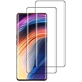 Beukei 2 Stück Panzer Schutz Glas für OPPO Find X2 Pro, Fullscreen Panzerglas,[9H Härte][HD Klare][Blasenfrei][Anti-Kratzen] F