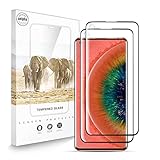 Zidwzidwei Schutzfolie für OPPO Find X2 Pro, 9H Anti-Kratzen Tempered Glass, 3D Gebogene Passform, Blasenfreie HD-Folie, 2 Stück OPPO Find X2 Pro Full Screen Display
