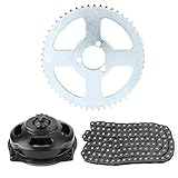EBTOOLS T8F Ketting Kit Für Mini Motorrad Ritzel Mit Kette Pocketbike Antriebssystem T8F Kette & 6T Getriebe & Kettenra Atz Pocket Bike Zahnrad Mit Kette Pocket Bike Kette Ab