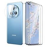 TECHO [2+2 Stück] Schutzfolie für Honor Magic 5 Pro, Panzerfolie HD Clear Displayschutz, Anti-Kratzen Schutzfolie Panzerfolie, HD Fingerabdruck Kostenlos, Berührungsemp
