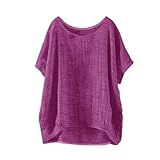 Damen Billige T Shirt Leinen Trikots & Shirts Schwarz Weit Bluse Weißes Oversize Blaue Tshirt Kussmund Mit Fransen Leinenbluse Dunkelblaues Hemd Viskose Ärmellose Oberteil Sexy Helle Ob