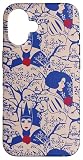 Disney Snow White Movie Snow White & Evil Queen Pattern Hülle für iPhone 16