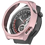 CZhkg PC Hülle Kompatibel für Huawei Watch GT5 Pro 46mm Cover, Schutzhülle Ultradünne Kratzfest PC Case Abdeckung Verschleißfest Cover Tasche Uhrengehäuse für Huawei Watch GT5 Pro 46mm (Gold)
