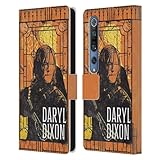 Head Case Designs Offizielle The Walking Dead: Daryl Dixon Charakterkunst Grafiken Leder Brieftaschen Handyhülle Hülle Huelle kompatibel mit Xiaomi Mi 10 5G / Mi 10 Pro 5G