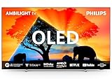 Philips Ambilight 48OLED759 4K OLED Smart TV - 48-Zoll Display mit P5 AI Perfect Picture Ultra HD, Titan OS, Dolby Vision und Dolby Atmos Sound - Funktioniert mit Alexa und Google Sp