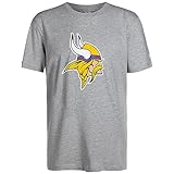 Fanatics NFL Crew Minnesota Vikings T-Shirt Herren grau/gelb, L