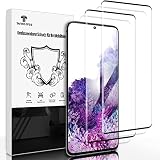 Schutzfolie für Panzerglas für Samsung Galaxy S20 Plus, 2 Stück Fingerabdruck-ID Unterstützen, Sensible Berührung, 3D-Volle Bedeckung, 9H Härte Anti-Kratzen, HD Displayschutzfolie für S20 Plus- 1