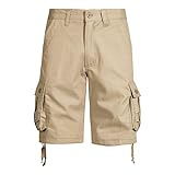 MOKBAY Herren Arbeitshose Kurz Arbeitshose Große Größen Tennishose mit Taschen Baggy Sport Bermuda Shorts 3/4 Cargohose Herren Weiße Männer Shorts Cargo Camo Offerta a Tempo 31