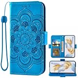 Asuwish Handyhülle für Oppo Find X2 Neo/Reno 3 Pro 5G Hülle mit Kartenfach Klappbar Leder Geldbörse Ständer 2X X2Neo CPH2009 Handy Hüllen Schutzhülle Handyhüllen Cover Slim Wallet Phone Case B