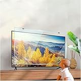 FLTRGO Anti-Blaulicht-Monitorschutz – Und Beschädigungsschutz-Panel Reduzieren Ermüdung Und Belastung Der Augen, Für 32–50 Zoll LCD, LED, OLED Und QLED 4K HDTV~/