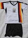WM 2014 Deutschland Kinder Trikot MIT Hose 4 Sterne GR 122/128