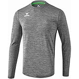LIGA Trikot Erima Herren Langarm (3141828), grau Melange, M