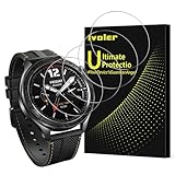 ivoler 4 Stücke Schutzglas Schutzfolie für Xiaomi Watch S4 / Amazfit T-Rex 3, 9H Härte Schutz Glas, HD Klar Displayschutzfolie, Anti-Kratz Folie, Anti-B