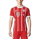 adidas Herren FC Bayern Heim Trikot, FCB True Red/White, XL